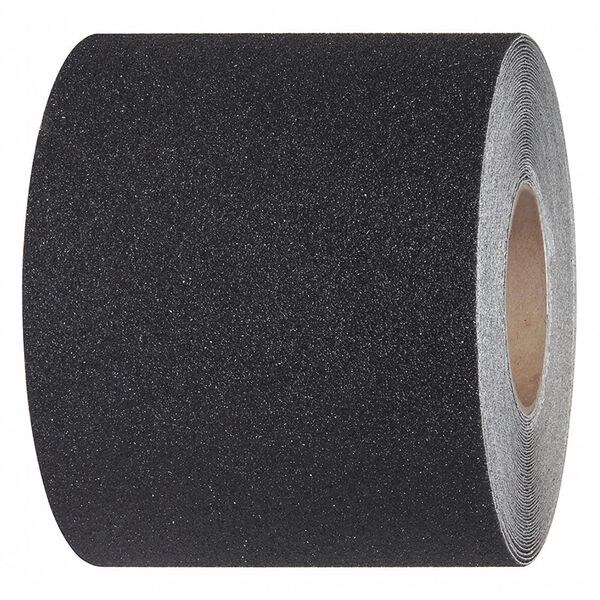 Jessup Safety Track Heavy Duty Anti Slip Grit Tape Roll Silicon Carbide, Adhesive: Rubber Black, 6" W x 60 ft. L - 3200-6