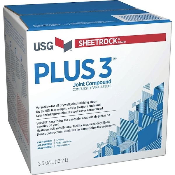 Usg USG 383640064 Joint Compound, 3.5 gal Carton - 383640064