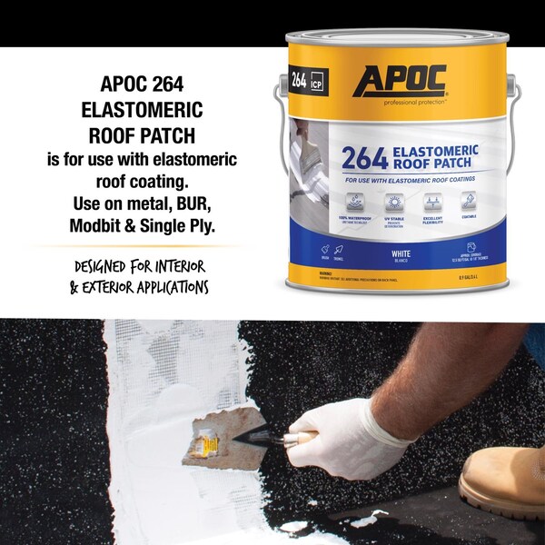 Black Jack Gloss White Elastomeric Roof Sealant 1 gal - 5227-1-20