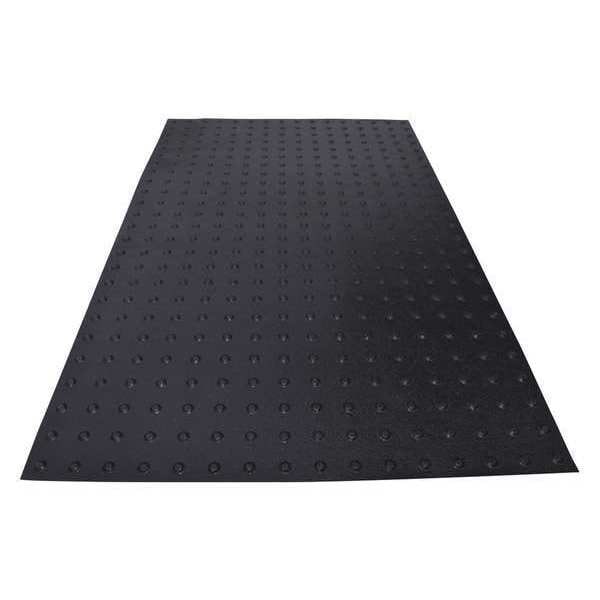 Safetysteptd ADA Warning Pad Flexible Cement Black, 3 ft W x 5 ft L, 1 in Thick - SSTDRU3X523502