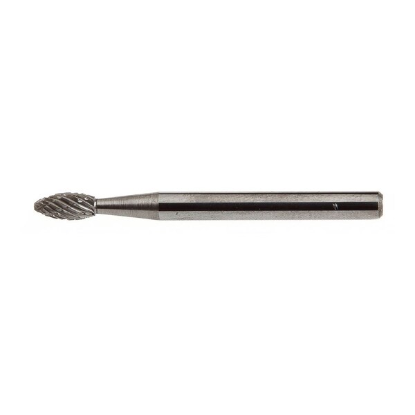 Forney Tungsten Carbide Burr, 1/8 in Tree Pointed SH-41 - 60137