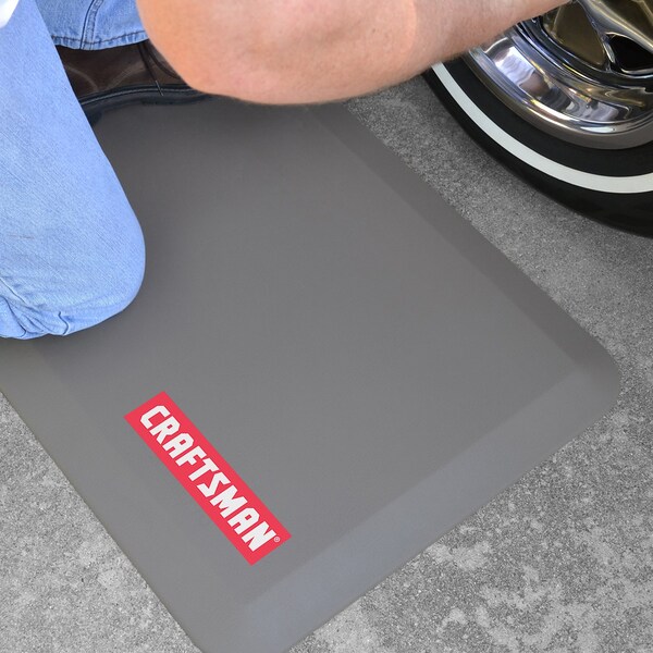 Craftsman Antifatigue Mat, 32 in L x 20 in W, 0.75 in Thickness, Grey - CMXAFLG20323921