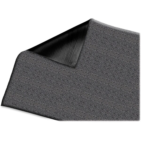 Genuine Joe Antifatigue Mat, 10 ft. L x 36" W, 0.38" Thickness, Textured, Black - GJO70371