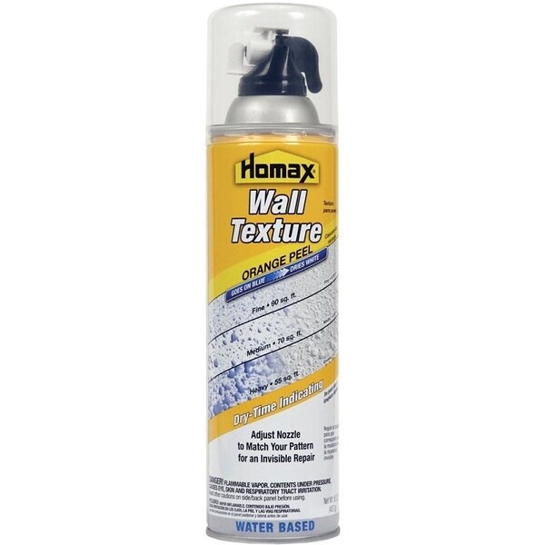 Homax Wall Texture, Aerosol Spray, Low, Blue, 16 oz Can - 4096-06-06