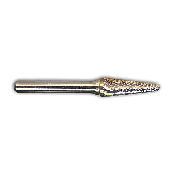 Melin Tool Co Carbide Bur, 3/8", 14 deg., Includd Cone Dc - SL-3DC
