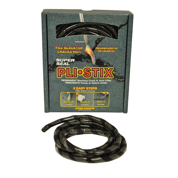 Super Seal Super Seal Pli-Stix Black Asphalt Asphalt Crack Filler 2 lb - 53000