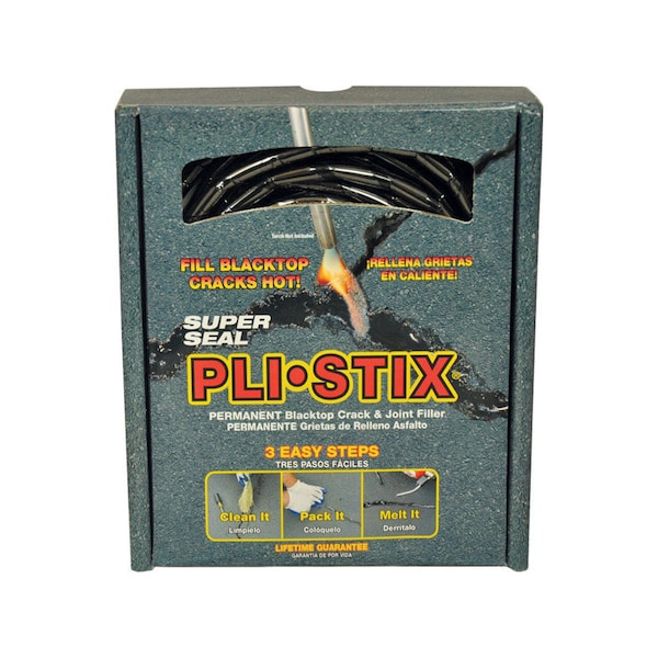 Super Seal Super Seal Pli-Stix Black Asphalt Asphalt Crack Filler 2 lb - 53000