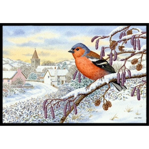 Carolines Treasures Bull Finch Indoor or Outdoor Mat- 24 x 36 - ASA2193JMAT