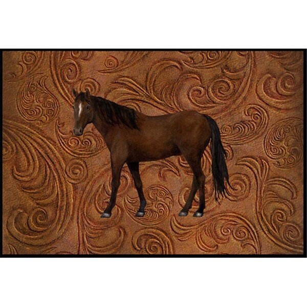 Carolines Treasures Horse Indoor or Outdoor Mat - SB3066JMAT