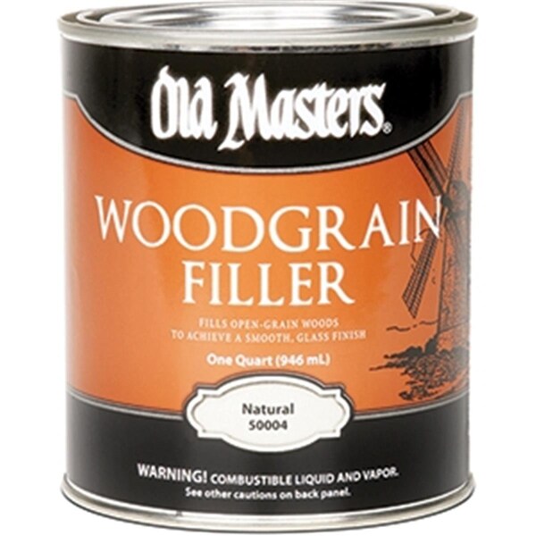 Old Masters 50004 Woodgrain Filler - 1 Quart - OL327317