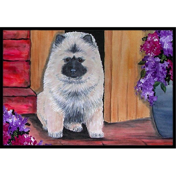Carolines Treasures Keeshond Doormat - 24 x 36 in. - SS8622JMAT