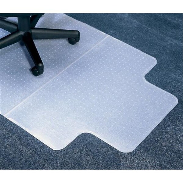 Es Robbins ES Robbins 122183 45 in. x 53 in. Gripper Mat With Lip  Gripper Clear Mat - 122183
