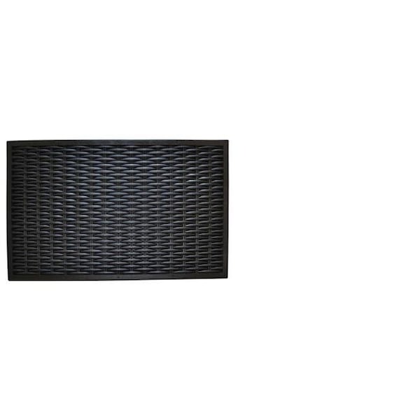 Imports Decor Inc Imports Decor 828RBM Rubber Woven Door Mat - 828RBM
