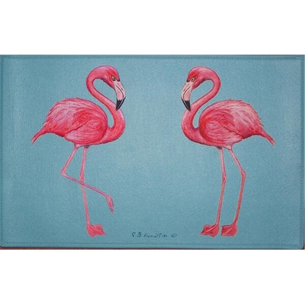 Jensendistributionservices Flamingo Door Mat 18x26 - MI48731