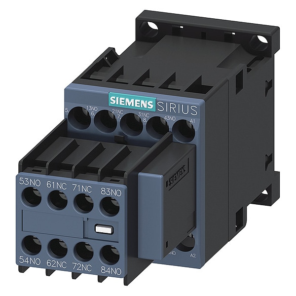 Relevador de Control IEC Siemens, 120V AC Coil Volts, 14 Pines, 4PDT - 3RH23441CK200KA0