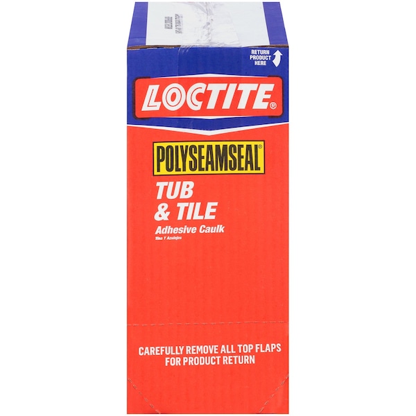 Loctite Loctite Polyseamseal Clear Acrylic Latex Tub and Tile Adhesive Caulk 5.5 oz - 2138419