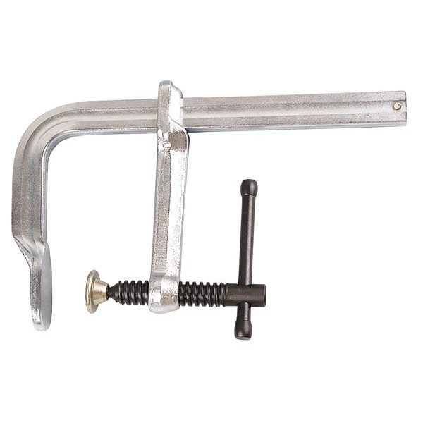 Westward 12 in Bar Clamp, Steel Handle and 5 1/2 in Throat Depth - 10D560
