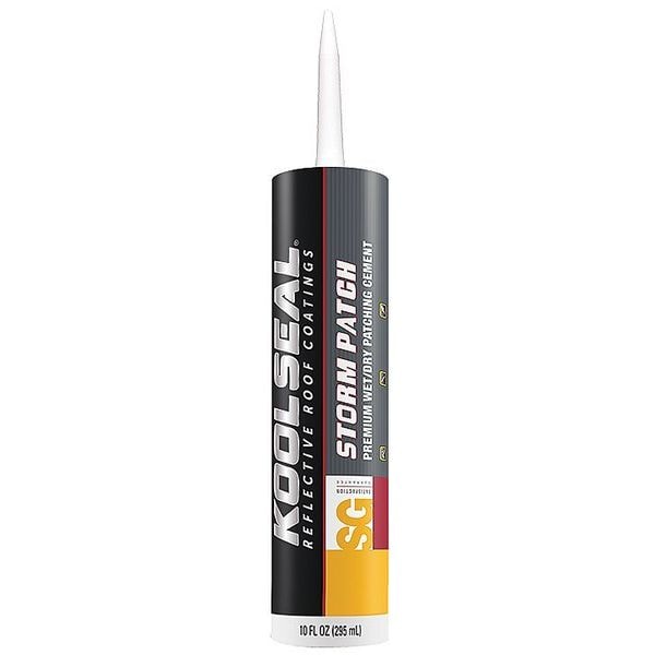 Kool Seal Roof Repair, 10 oz, Cartridge, Black - KS0083600-01