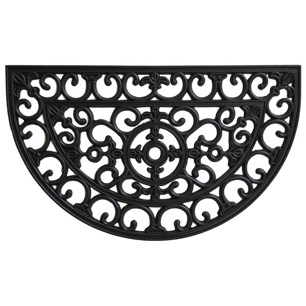 Calloway Mills Doormat, Rubber, Black - 103711830