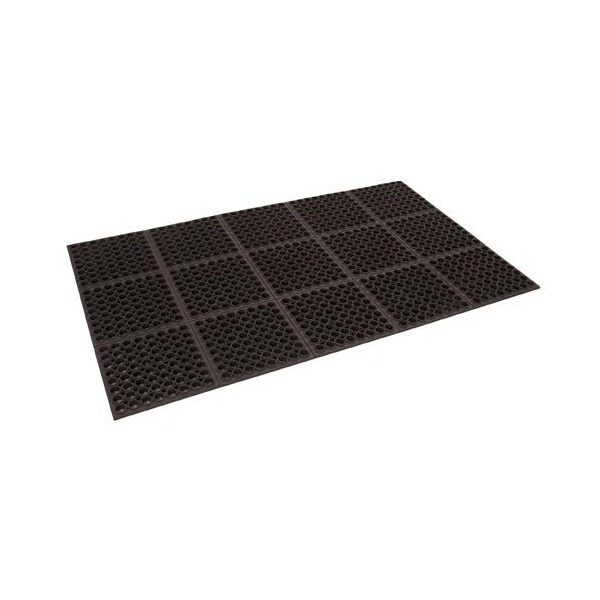 Cactus Mat 3 ft x 5 ft Black Floor Mat - 3525-C1