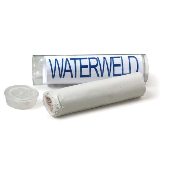J-B Weld Epoxy Putty, WaterWeld, Marine Repair, 2 ox, Stick, White - 8277