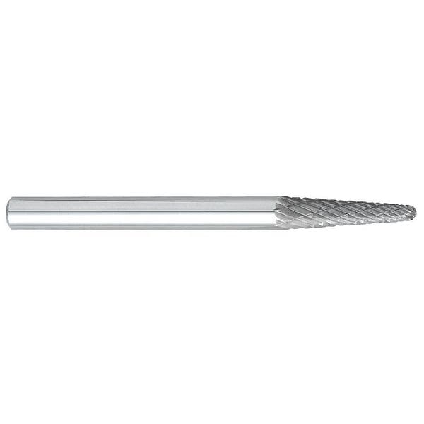 Osg Carbide Bur, 8 deg. Included Angle, 1/8 in - 800-8017