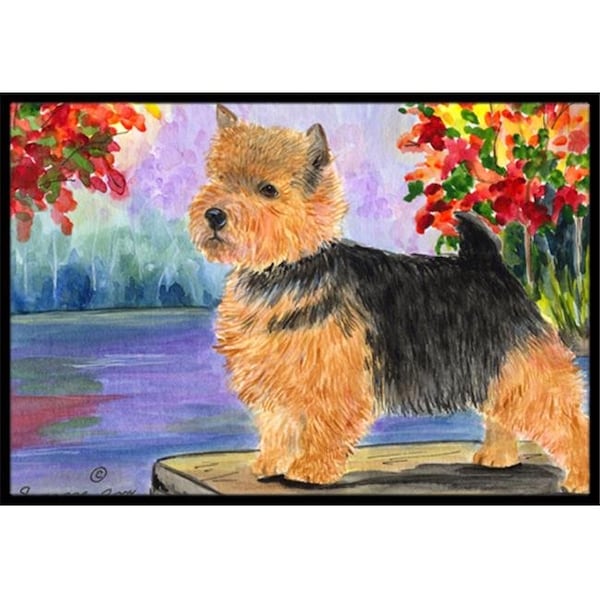 Carolines Treasures Carolines Treasures SS8054MAT 18 x 27 in. Norwich Terrier Indoor Outdoor Mat - SS8054MAT