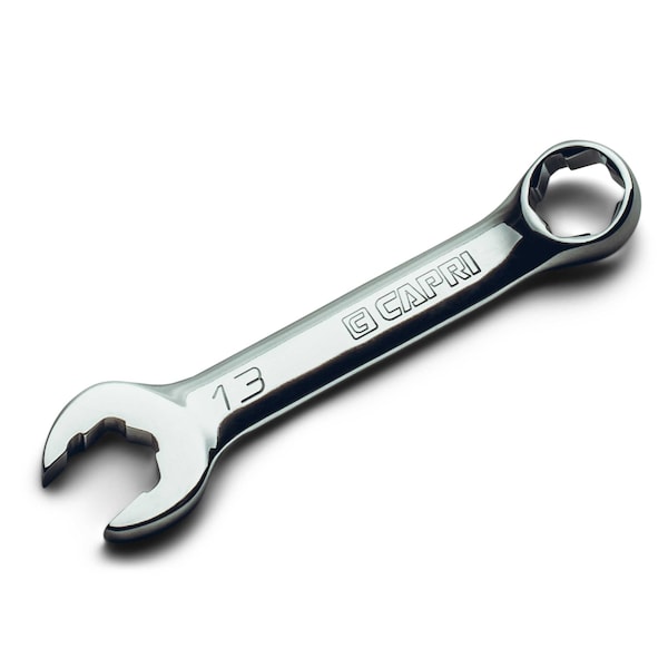 Llave de Combinación Corta WaveDrive Pro de 13 mm de Capri Tools para Tornillos Regulares y Redondeados - CP11750-M13SB