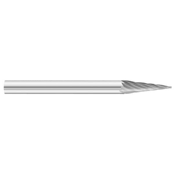 Fullerton Tool Carbide Burr Rotary Files Burrs, RH Spiral, 1/8 - 59016