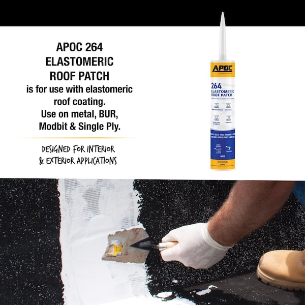 Black Jack Gloss White Elastomeric Roof Sealant 10.1 oz - 5227-1-61