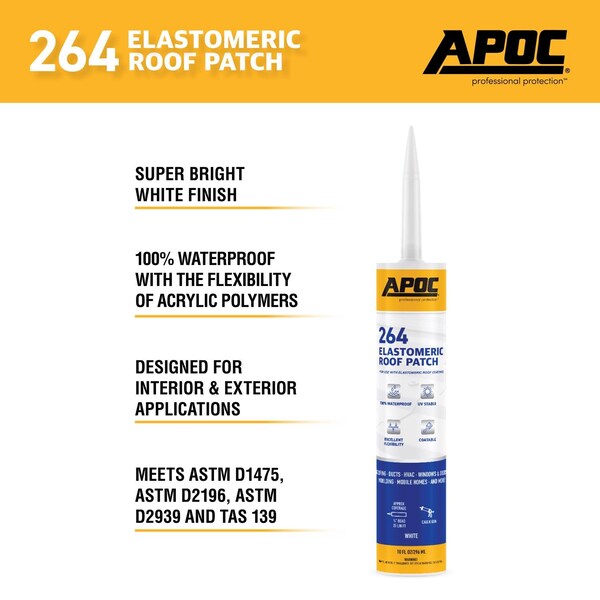 Black Jack Gloss White Elastomeric Roof Sealant 10.1 oz - 5227-1-61