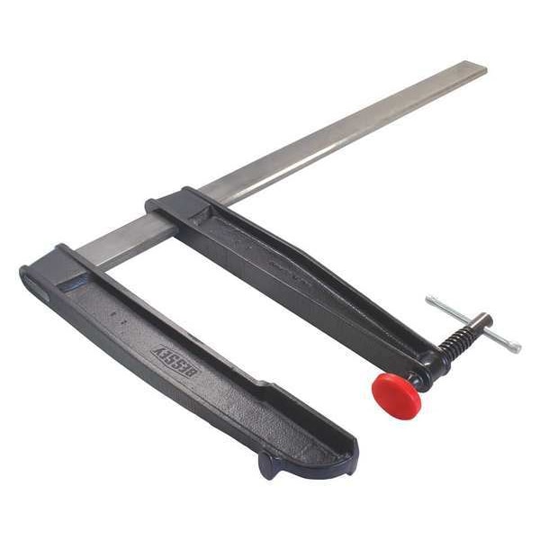 Bessey 24 in Bar Clamp, Forged Steel Handle and 10 in Throat Depth - CDS24-10WP
