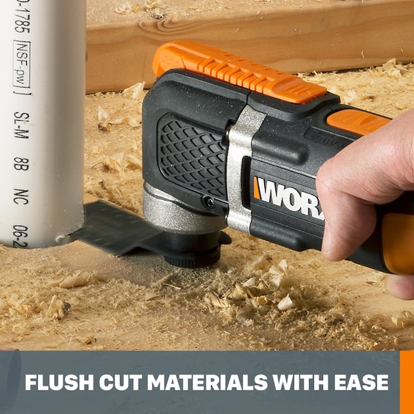 Worx 20V Power Share Sonicrafter Cordless Oscillating Multi-Tool, Tool Only - WX696L.9
