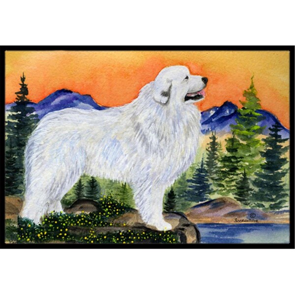 Carolines Treasures Great Pyrenees Indoor Or Outdoor Doormat - 24 x 36 in. - SS8183JMAT