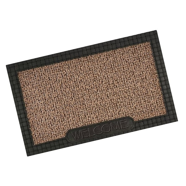 Grassworx Clean Machine 103712216391 Door Mat, 30 in L, 18 in W, Jute - 10376951
