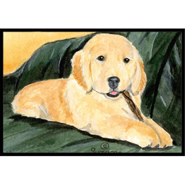 Carolines Treasures 24 x 36 in. Golden Retriever Doormat - SS8761JMAT