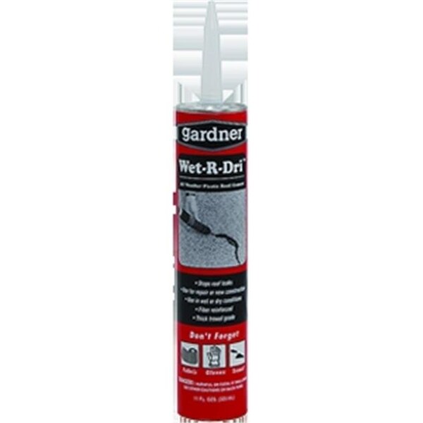 Gardner-Gibson Gardner Gibson 0379-GA 10 oz. Wet-R-Dri Roof Cement - 25056037909