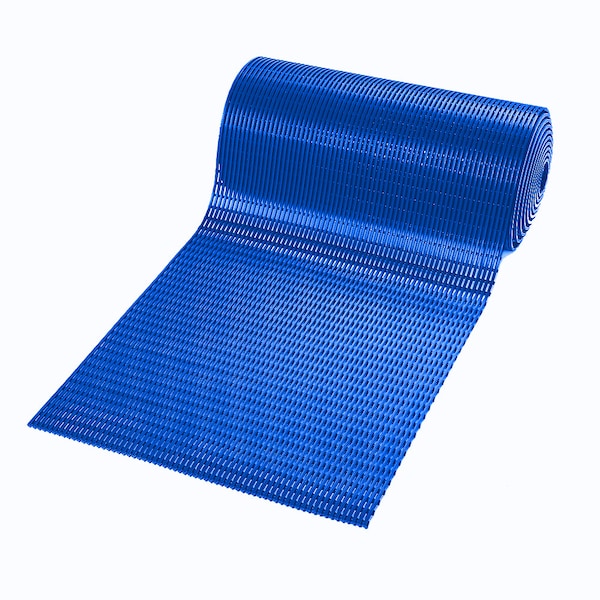 Durable Corp Industrial, Oil/Acid/Chemical Resistant Matting 4'x33' Blue - VYN4X33BLU