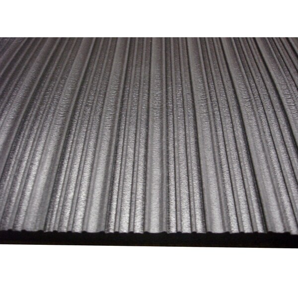 Durable Corp Sof-Spun 3/8" X 36" X 60" Black Anti-Fatigue Mat Anti-Fatigue Mat - 585R36BK