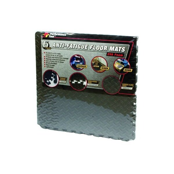 Performance Tool DIAMOND SHAPE ANTI FATIGE FLOOR MAT- EA - PTW88989