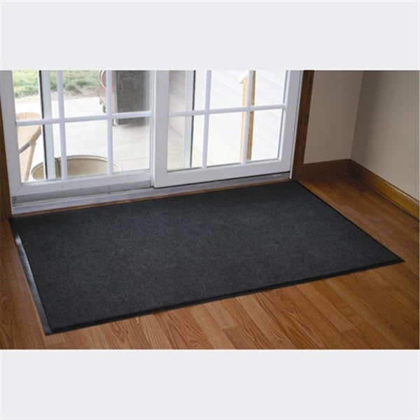 Rickis Rugs 654S0035CH 3 ft. W x 5 ft. L Wipe-N-Walk Entrance Mat in Charcoal - RI1733