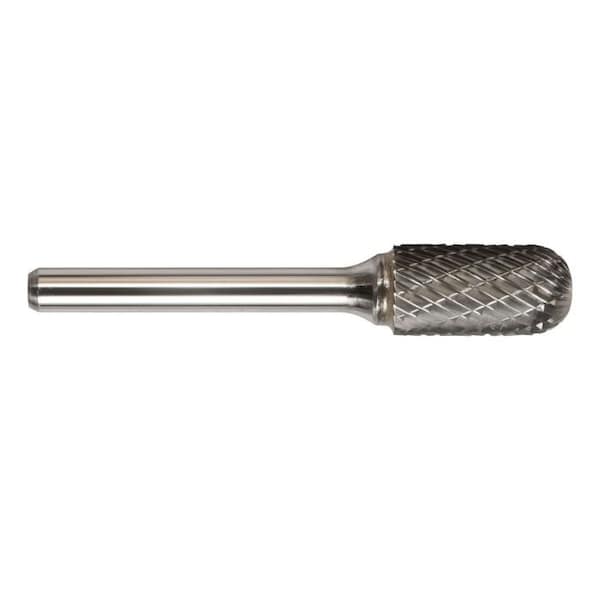 Magnum Carbide Burr, Series 7000C, Radius, 38 Head Dia, 1 Length of Cut, CylindricalRadius End Shape - 7C124BSC