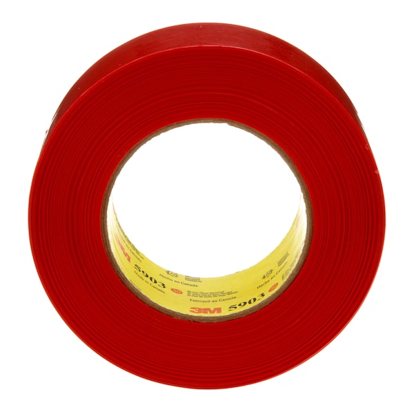 3M Painter's Tape, 1 7/8 in W x 59 yd L, 7.5 mil Thick, Red, Rubber Adhesive - 5903
