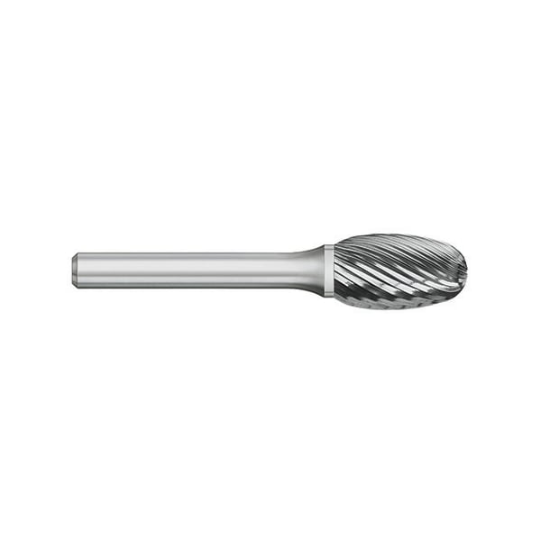 Kodiak Cutting Tools SE-41L3 Type SE Carbide Bur Egg Shape Single Cut - 5560343