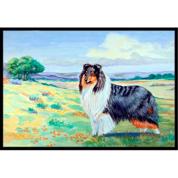 Carolines Treasures 24 x 36 in. Collie Indoor Or Outdoor Mat - 7140JMAT