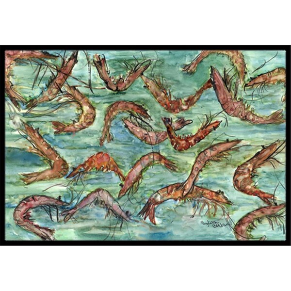 Jensendistributionservices Catch Of Shrimp Indoor & Outdoor Mat, 18 x 27 in. - MI2556062