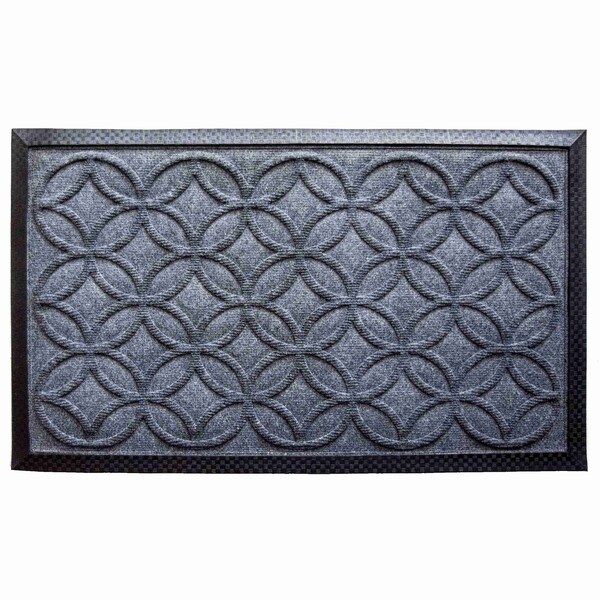 Calloway Mills Entrance Mat, Polypropylene, Natural, Silver - 103851830