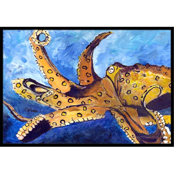Carolines Treasures 24 x 36 In. Octopus Indoor or Outdoor Mat - 8794JMAT