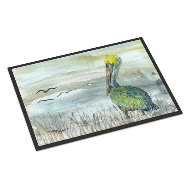 Carolines Treasures 24 x 36 in. Pelican Watercolor Indoor or Outdoor Mat - SC2008JMAT