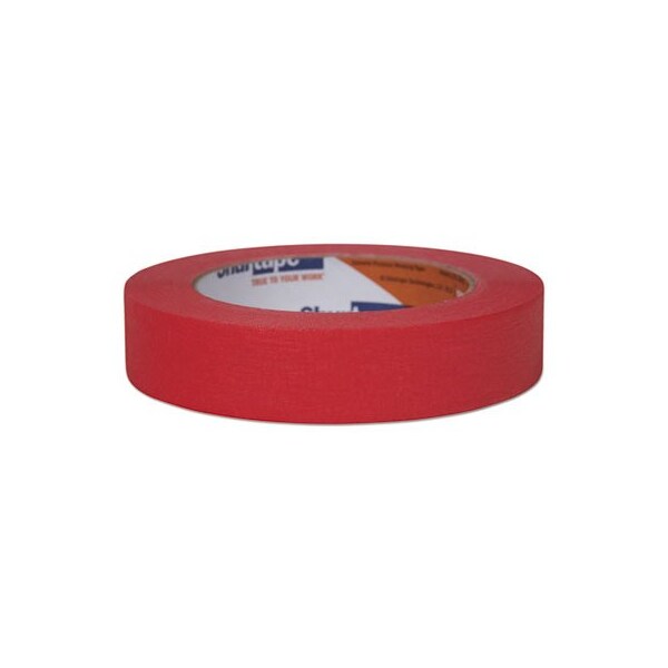Shurtech Brands Duck, COLOR MASKING TAPE, 3in CORE, 0.94in X 60 YDS, RED - 240571